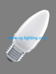 Milk Glass T2 Tube 3W5W Candle Energy Saving Lamps / E27/E14