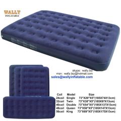 air bed, air mattress, inflatable air bed, inflatable air mattress, flocked air bed, inflatable airbed