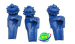 single cone bit steel tooth and TCI