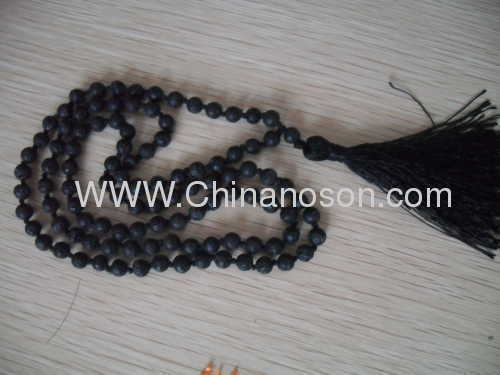 Necklace Lava black