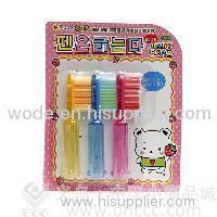 Toothbrush eraser