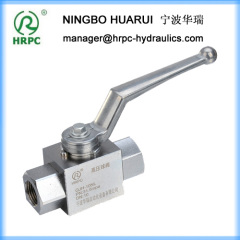 2 way domestic standard high pressure Hydraulic ball valves