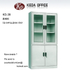 KD-039 up swing glass door cabinets