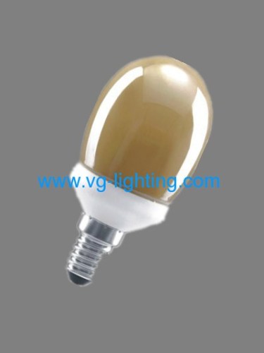 E14/E27 290lm Oval Glass 7W Coloful Energy Saving Bulbs