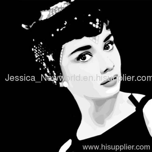 Pop art of famous star