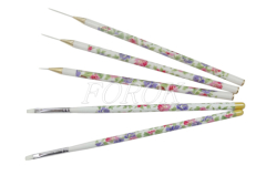 Nail art brushes kit