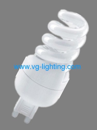 G9 T2 High Quality Full Spiral Compact Fluorescent Lamps
