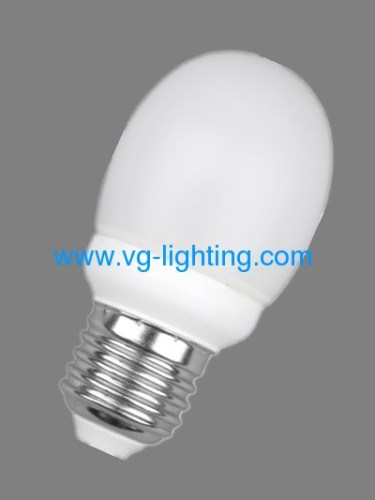 E27/E14/B22 T2 Globe Compact Fluorescent Lamp with Long Life