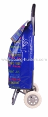 PVC Leather Marketeer Shopping Trolley On Wheels