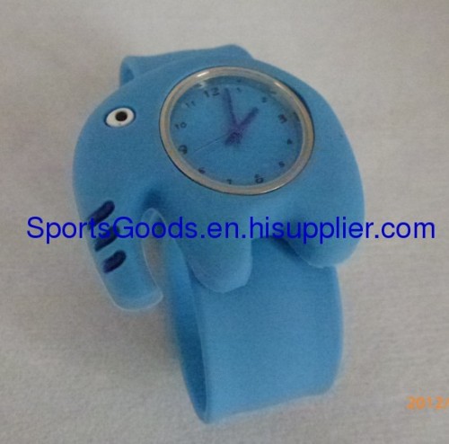 2012 developed Fashion silicone Wrist watch Slap watch