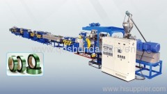 PET strap band production line