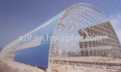 cement warehouse space frame