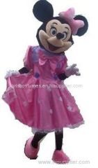 pink minnie mouse mascot costumes cartoon costumes party outfits