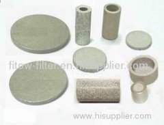 sintered filter sheet