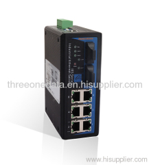 8-port 10/100M WEB Managed Redundant Industrial Ethernet Switch