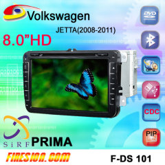 VW JETTA 2008-2011 Car video 8inch TMC DVB-T