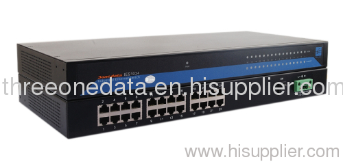 24-port 10/100M Rackmount Industrial Ethernet Switch