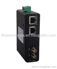 2-port Industrial Ethernet Media Converter