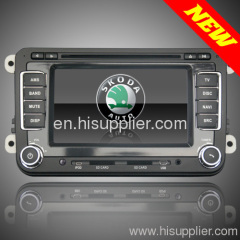 6.2inch digital screen with 2way canbus system Skoda Car DVD Player GPS Navigation USB Radio TV VCD MP3 DVB-T AM/FM/RDS