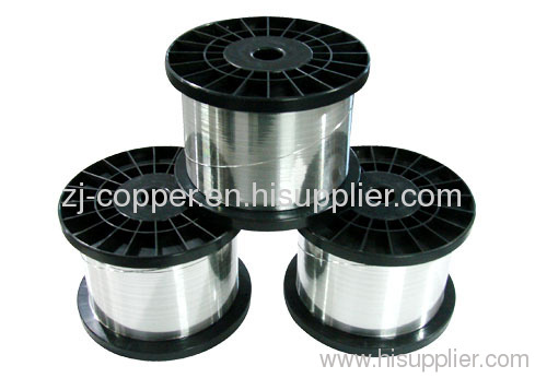Tinned copper clad steel conductor ; TCCS WIRE