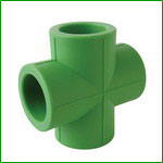 PPR Equal Cross Pipe Fitting for Cold and Hot Water