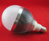 9W LED bulb with nice shape and good heat dispersion E27 and B22 LED bulb