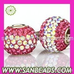 2012 Wholesale Fashion and High quality crystal beads with silver core