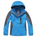 waterproof windproof fleece climbing jacket 2 pieces