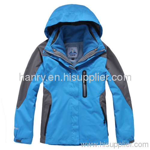 waterproof - windproof - fleece climbing jacket 2 pieces