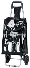 black trolley bag for outside