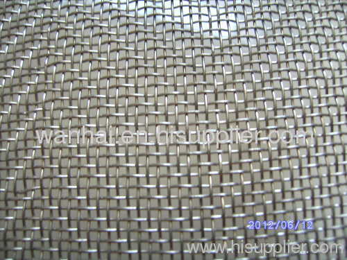 twill weave square wire mesh for filter use