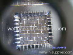 square wire mesh twill weave