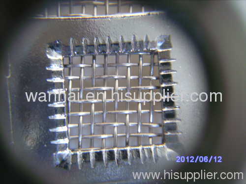 square wire mesh twill weave