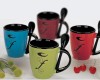 Letters Ceramic Coffee Mugs