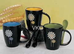 Double Wall Ceramic Coffee Mugs