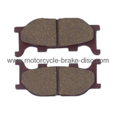 Yamaha motorcycle brake pad