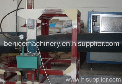 One-step insulation pipe extrusion line