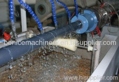 One-step anti-corrosion insulation pipe production machine
