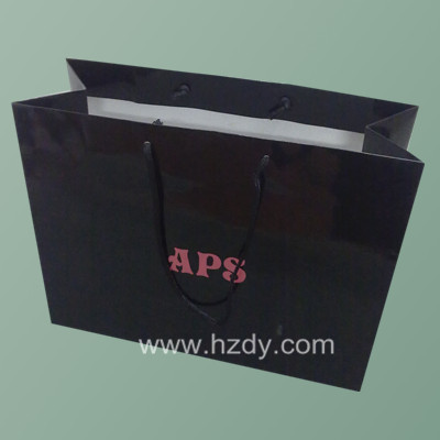 printed logo paper bag