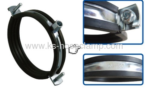 Heavy duty pipe clamp