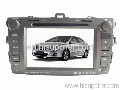 Toyota Corolla Car DVD Navigation