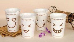 Smiling Face New Bone China Mug