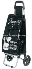 Black Marketeer Shopping Trolley on sale
