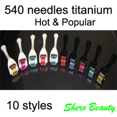 540 needles titanium derma rollers for scar removal