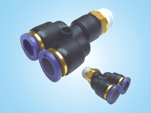 PX Y-Type Male Thread Tee/PU Fittings