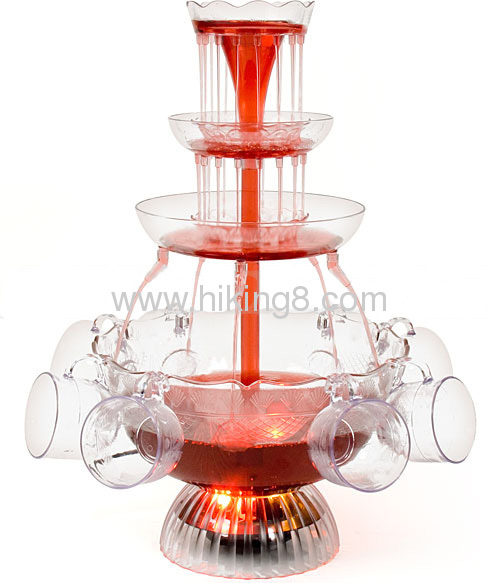 3 tiers Party cocktail wine fountain WF03 manufacturer from China