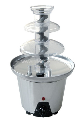 stainless steel chocolate fountain for home use