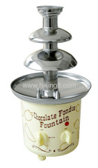 3-tiers home chocolate fountain