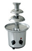 170W electrics stainless steel chocolate fountain