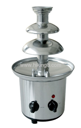 170W electrics stainless steel chocolate fountain